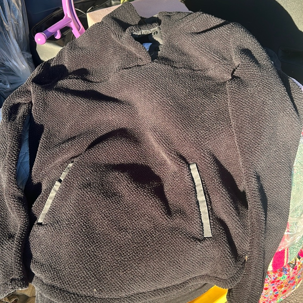 Thread & Supply black pullover sweater